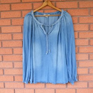 3/$20 Vintage America- Boho Chambray Style